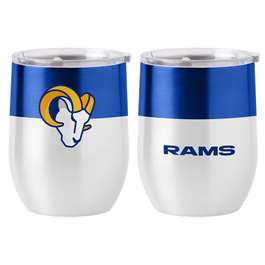 Los Angeles Rams 16oz Stainless Curved Beverage Tumbler