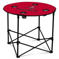 Tampa Bay Buccaneers Round Folding Table with Carry Bag