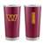 Washington Commanders 20oz Gameday Stainless Tumbler