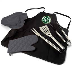 Colorado State Rams BBQ Apron Grill Set  