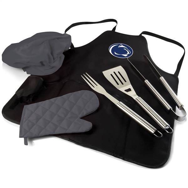 Penn State Nittany Lions BBQ Apron Grill Set  