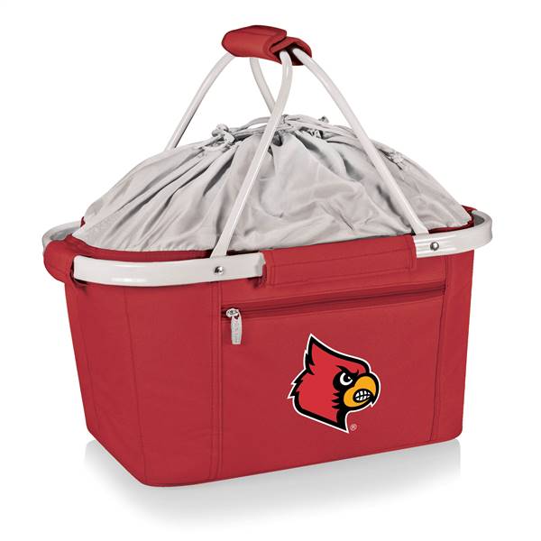 Louisville Cardinals Collapsible Basket Cooler  