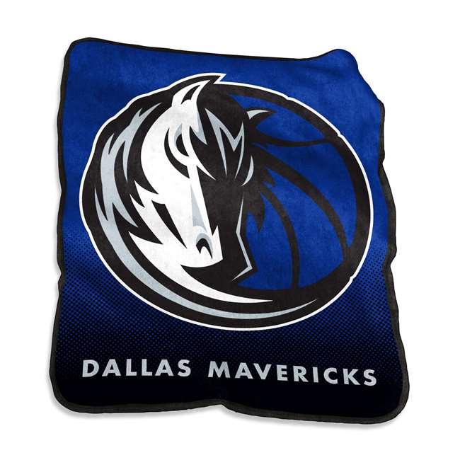 Dallas Mavericks 26 Raschel Throw Fleece Blanket