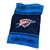 Oklahoma City Thunder Ultrasoft Plush Blanket 84 X 54 Inches