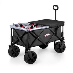 Arkansas Sports Razorbacks All-Terrain Collapsible Wagon Cooler