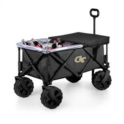 Georgia Tech Yellow Jackets All-Terrain Collapsible Wagon Cooler