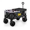Michigan Wolverines All-Terrain Collapsible Wagon Cooler