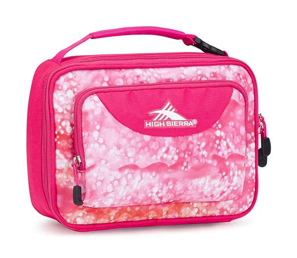 High Sierra Single Compartment Lunch Bag EFFERVESCENT/FLAMINGO