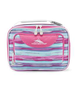 High Sierra Lunch Bags Single Cmprtmnt Lnch Bag Watercolor Stripes