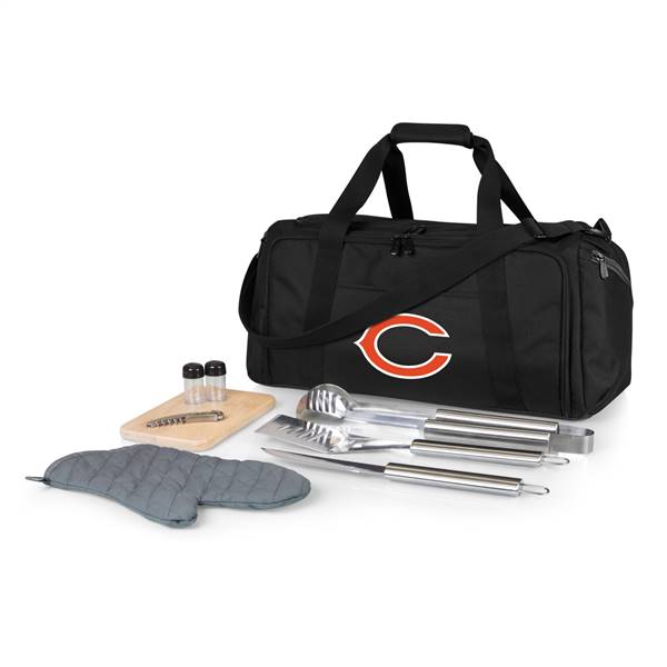 Chicago Bears BBQ Grill Kit and Cooler Bag