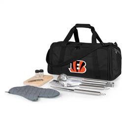 Cincinnati Bengals BBQ Grill Kit and Cooler Bag