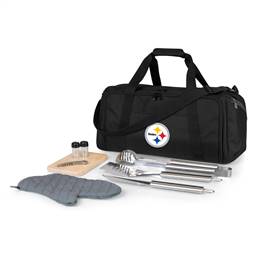 Pittsburgh Steelers BBQ Grill Kit and Cooler Bag