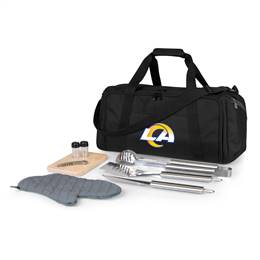Los Angeles Rams BBQ Grill Kit and Cooler Bag