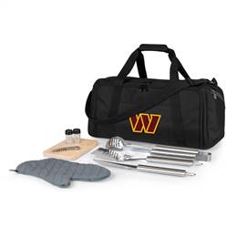 Washington Commanders BBQ Grill Kit and Cooler Bag