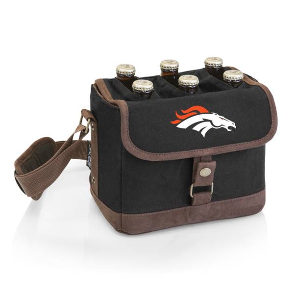 Denver Broncos Six Pack Beer Caddy with Opener