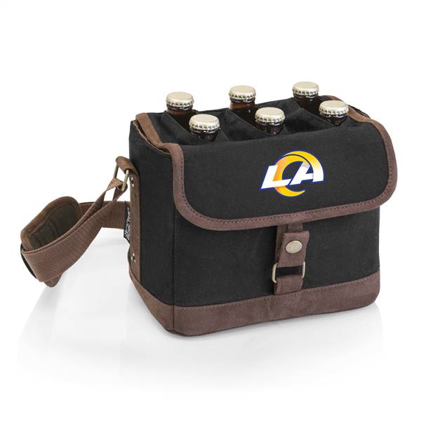 Los Angeles Rams Six Pack Beer Caddy with Opener