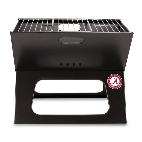 Alabama Crimson Tide Portable Folding Charcoal BBQ Grill  