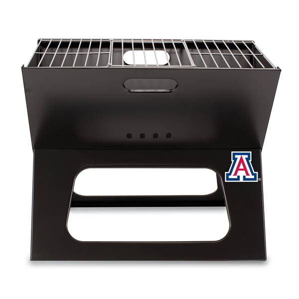 Arizona Wildcats Portable Folding Charcoal BBQ Grill