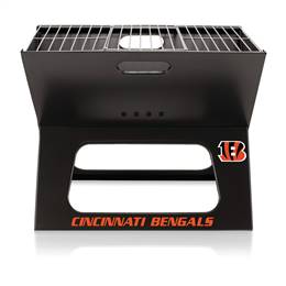 Cincinnati Bengals Portable Folding Charcoal BBQ Grill