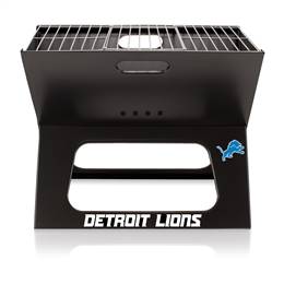 Detroit Lions Portable Folding Charcoal BBQ Grill