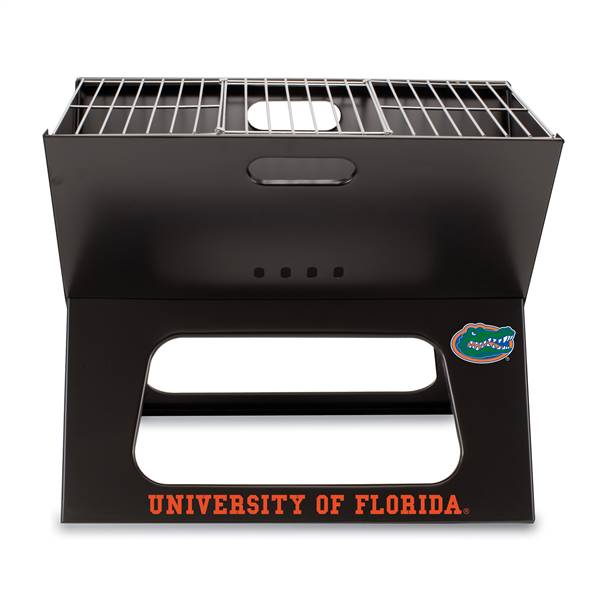 Florida Gators Portable Folding Charcoal BBQ Grill