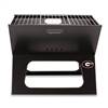 Georgia Bulldogs Portable Folding Charcoal BBQ Grill