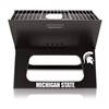 Michigan State Spartans Portable Folding Charcoal BBQ Grill