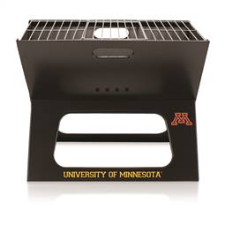 Minnesota Golden Gophers Portable Folding Charcoal BBQ Grill