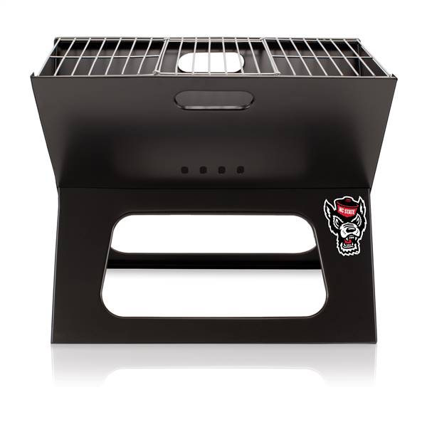 North Carolina State Wolfpack Portable Folding Charcoal BBQ Grill