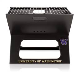 Washington Huskies Portable Folding Charcoal BBQ Grill