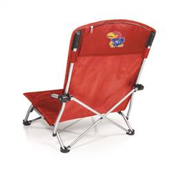 Kansas Jayhawks Beach Folding Chair  