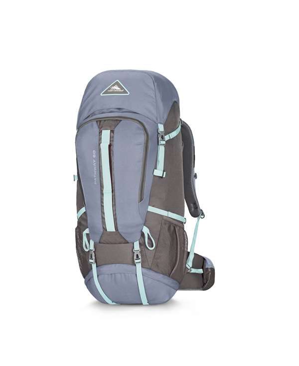 High Sierra Pathway Frame Packs 60L Grey Blue/Mercury/Blue Haze   