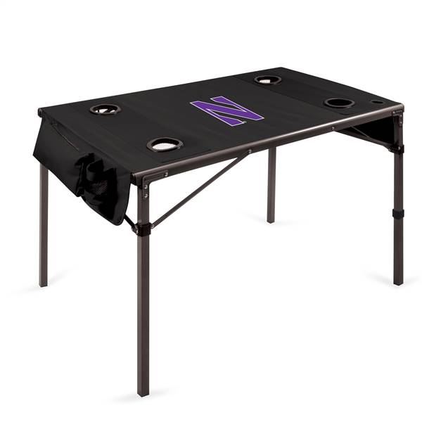 Northwestern Wildcats Portable Folding Travel Table