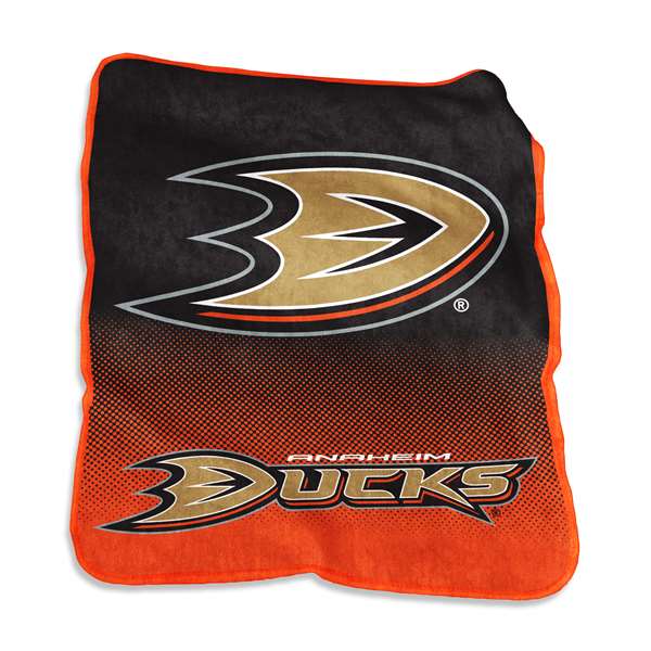 Anaheim Ducks Raschel Throw Blanket - 50 X 60 in.