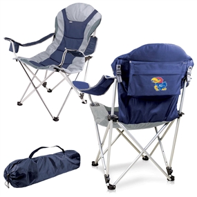 Kansas Jayhawks Reclining Camp Chair  