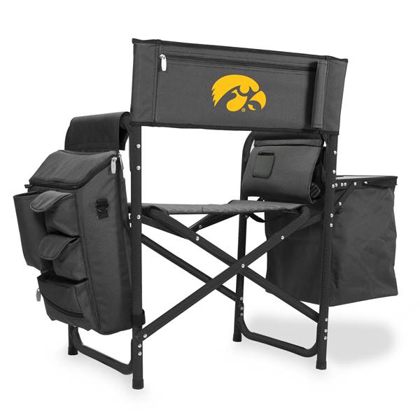 Iowa Hawkeyes Fusion Camping Chair with Cooler