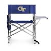 Georgia Tech Yellow Jackets Folding Sports Chair with Table