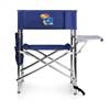 Kansas Jayhawks Folding Sports Chair with Table