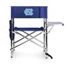 North Carolina Tar Heels Folding Sports Chair with Table