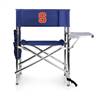 Syracuse Orange Folding Sports Chair with Table