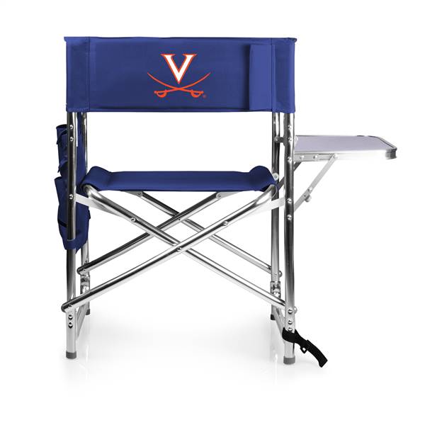 Virginia Cavaliers Folding Sports Chair with Table