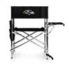 Baltimore Ravens Folding Sports Chair with Table