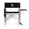 Minnesota Vikings Folding Sports Chair with Table