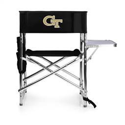 Georgia Tech Yellow Jackets Folding Sports Chair with Table