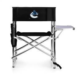 Vancouver Canucks Folding Sports Chair with Table