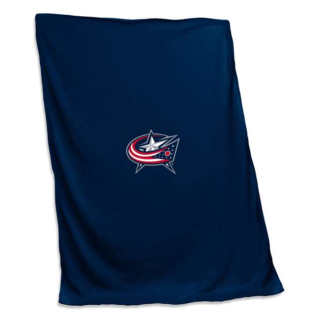 Columbus Blue Jackets Sweatshirt Blanket 74 -Sweatshirt Blnkt