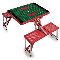 Arkansas Sports Razorbacks  Portable Folding Picnic Table  