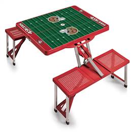 San Francisco 49ers Portable Folding Picnic Table  