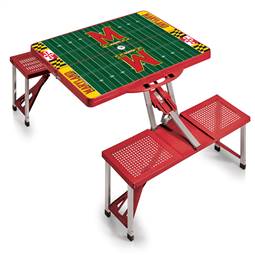 Maryland Terrapins  Portable Folding Picnic Table  