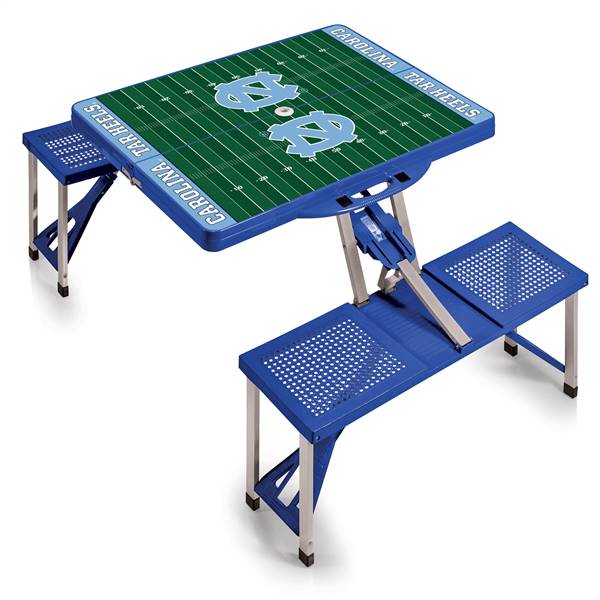 North Carolina Tar Heels  Portable Folding Picnic Table